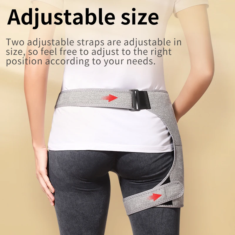 660nm Red Light Heating Pad Hip Brace  Wellness Protector Fatigue Relief Home Relaxation 3 Modes 50-90LED image 5