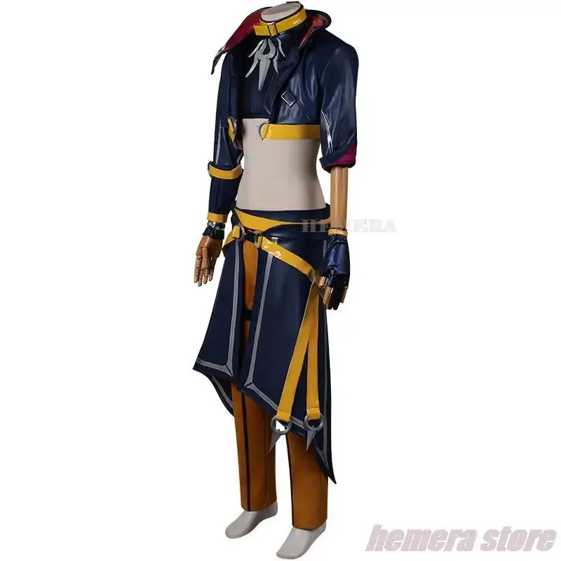 Shieda Kayn Costume Gioco LOL Heartsteel Cosplay Top Giacca da uomo Pantaloni con accessori Abito di carnevale di Halloween