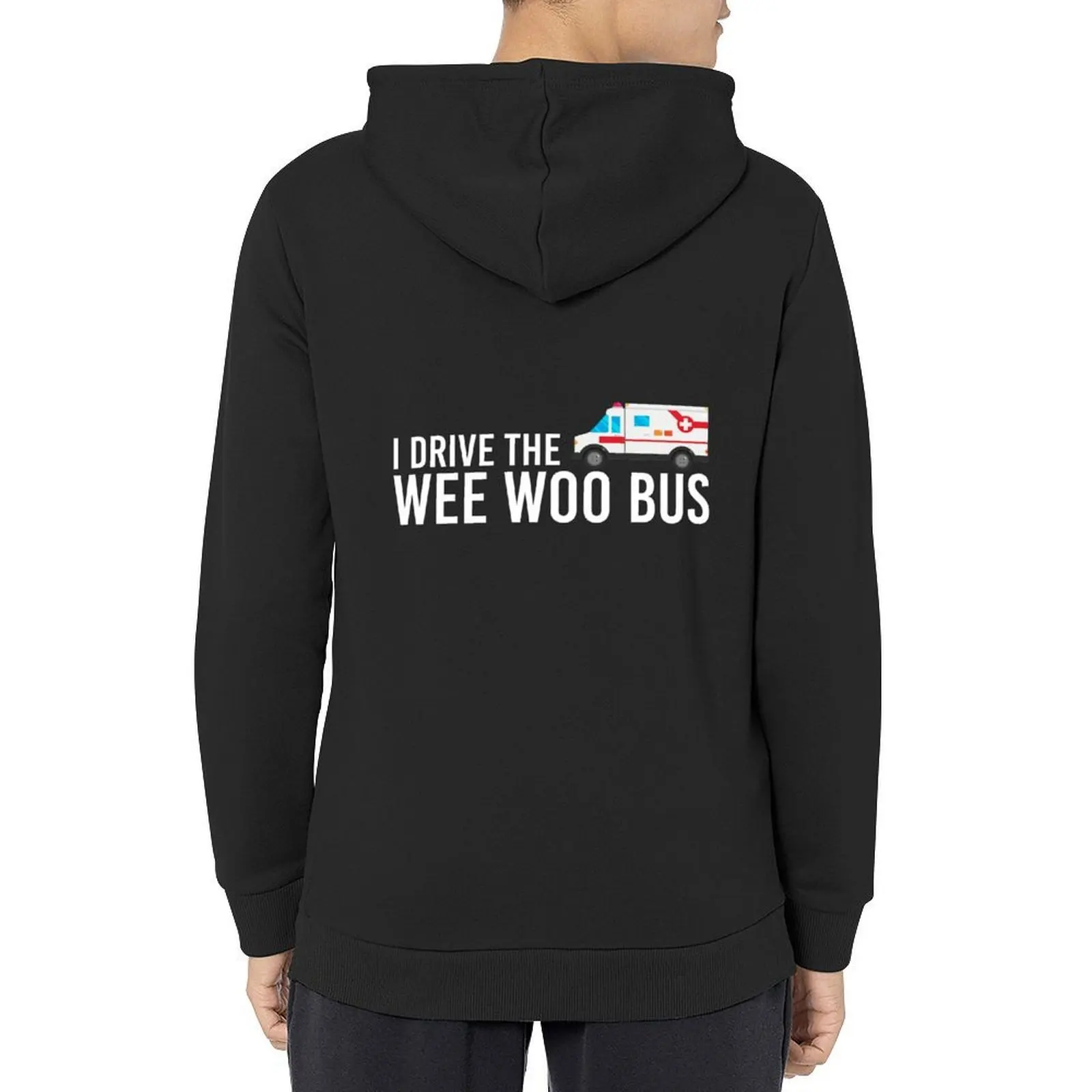 

I Drive The Wee Woo Bus Hoodie men's winter sweater fashion men korean style clothes men clothes men's oversize hoodie