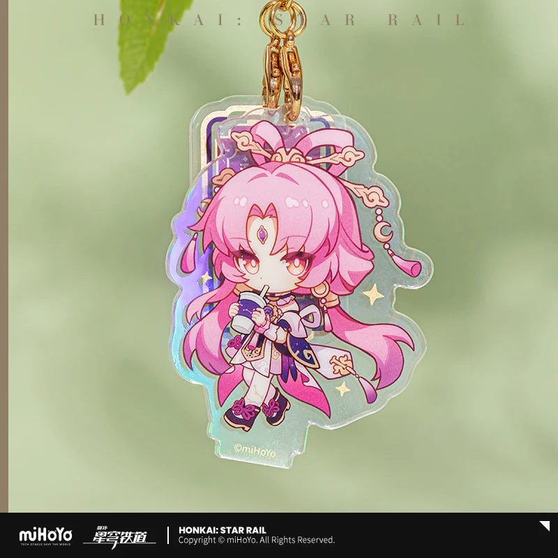 In Stock Anime Game Honkai: Star Rail Official Merchandise Bai Lu Jing Yuan Dan Heng·Imbibitor Lunae Fu Xuan Acrylic Stand