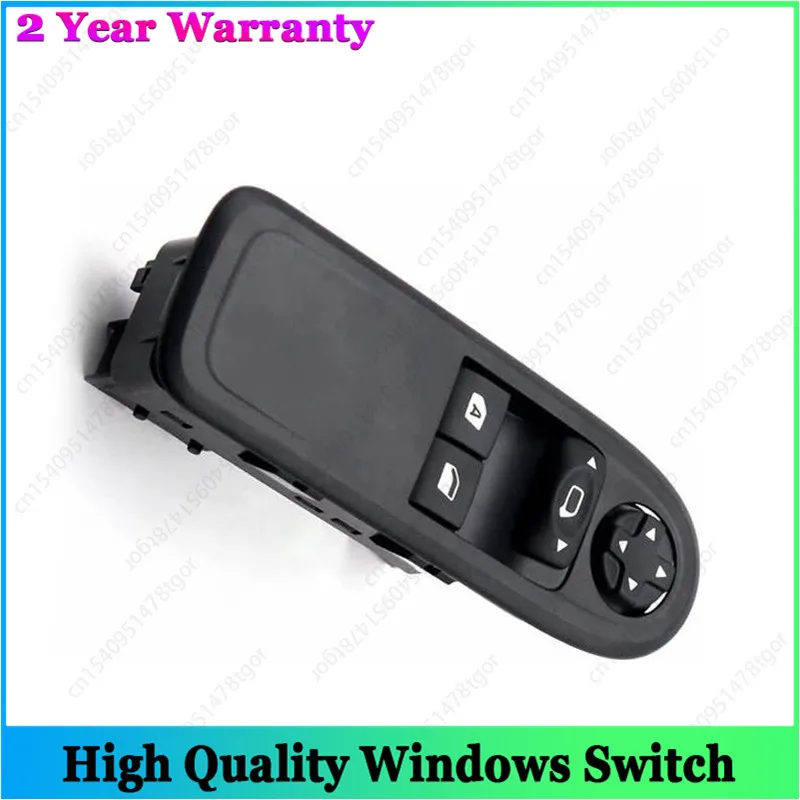 

98012283XT New Front Left Auto Power Window Switch For Peugeot Citroen C3 MK2 SC Switch Button