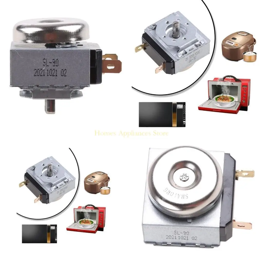 D0AB для переключателя таймера контроля времени 90 минут 90 м Вервутный таймер замены вала для электронных плит из микроволновой