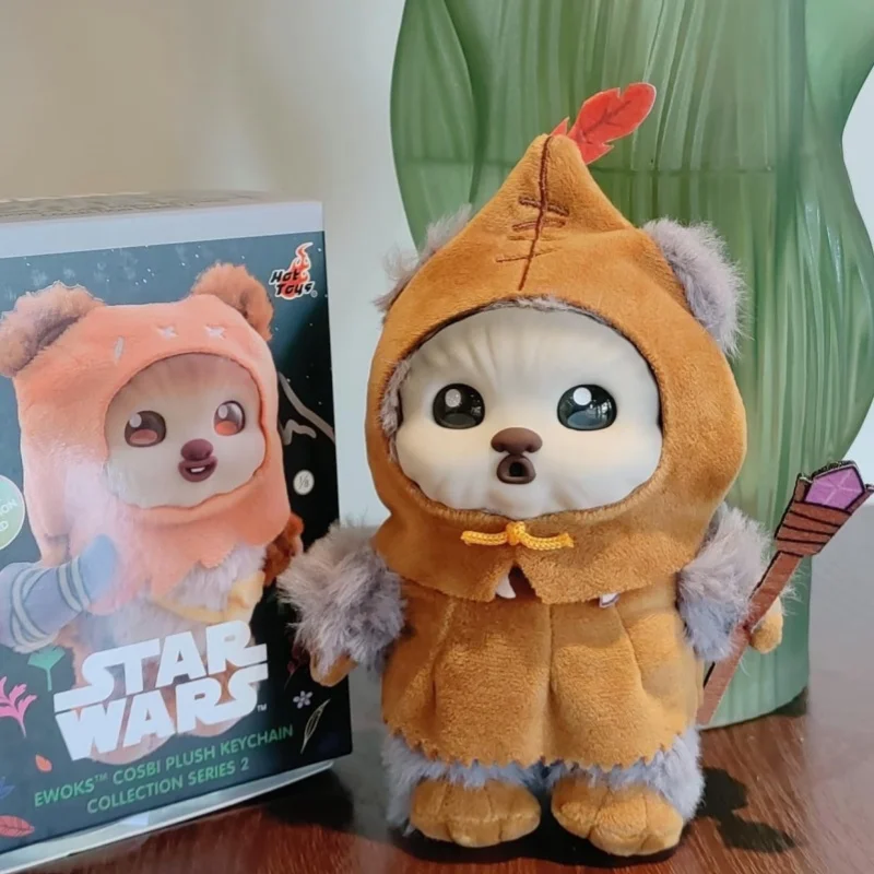 In Stock Genuine Hot Toys Star Wars Ewok Cosbi Pendant Blind Box Series 2 Luke Skywalker Mystery Box Action Figure Surprise Gift view 4