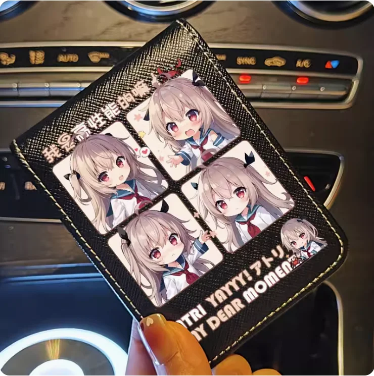 Anime ATRI -My Dear Moments Fashion Wallet PU Purse Card Cash Holder Bag Cosplay Gift B307