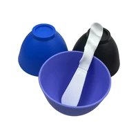 Cuenco de mezcla Dental, cuenco de mezcla de Material de yeso de alginato de goma Flexible, productos de odontología, tazones de goma suave para laboratorio de dentista