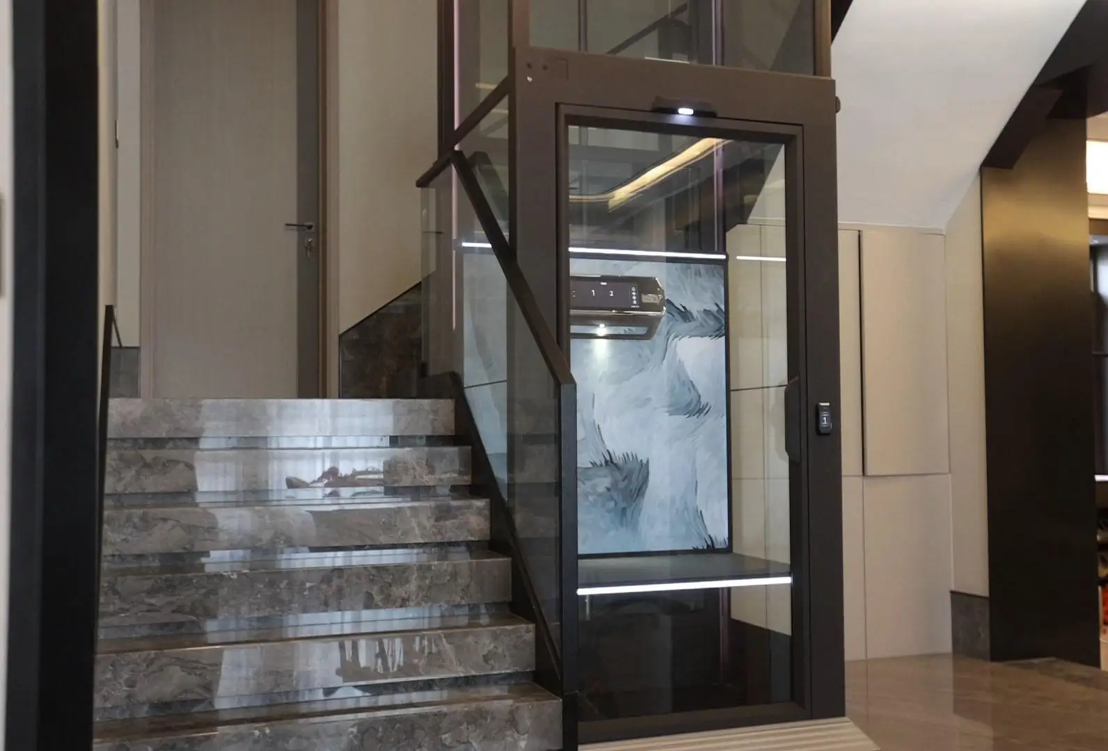 Observation Home Villa Lift Passenger Elevator for Residential Building