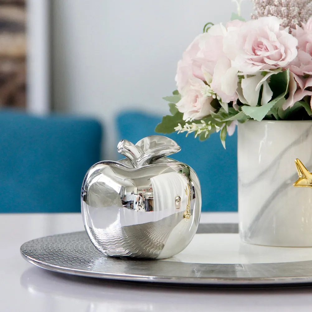 

1 шт. Модный керамический декор: уникальное украшение для рождественской вечеринки, изящный настольный декор для дома, яркое праздничное украшение