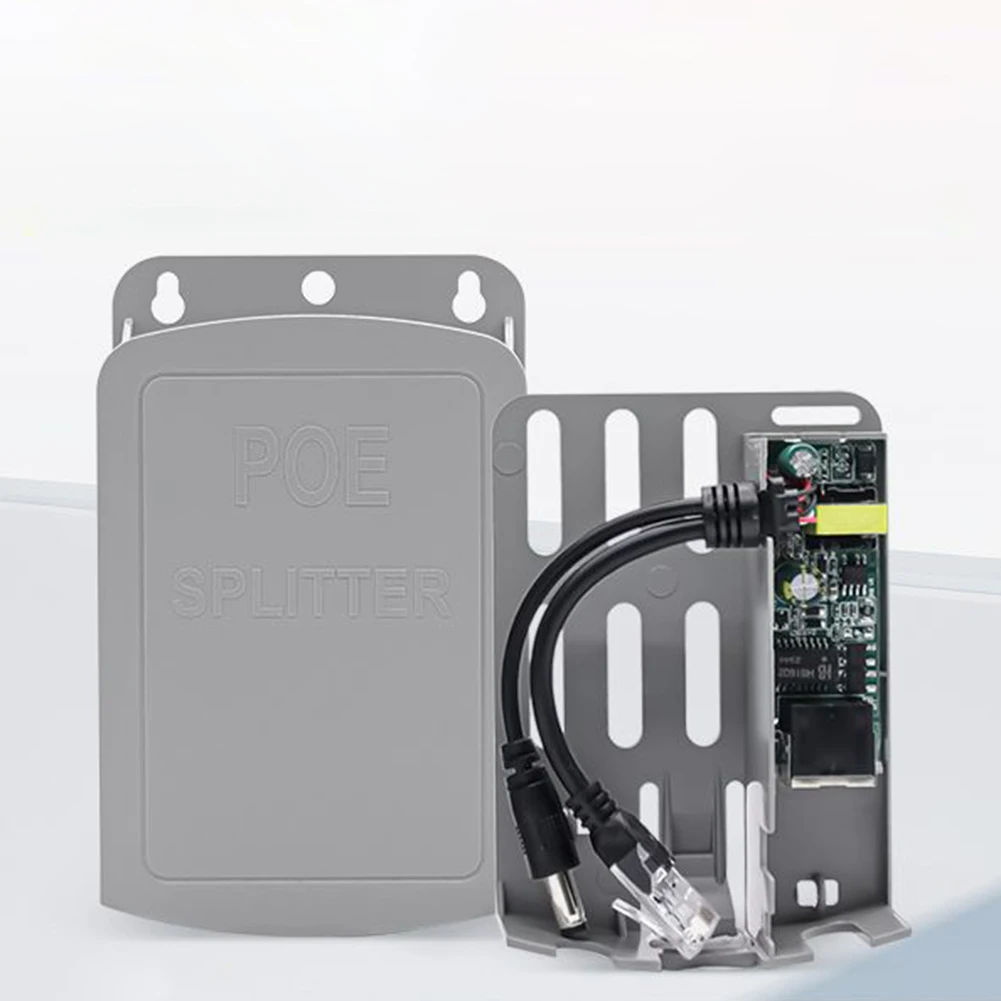

Outdoor Installation 13*8*3.3cm Rainproof Power Supply 45 And 78 - Power Pins 10100Mbps Data Rate 2.5kV Isolation