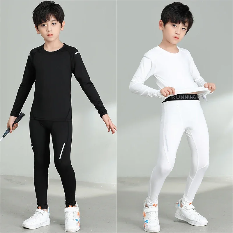 

Men's Sportswear Compression Suits Training Clothing Training Jogging Sports Thermal Underwear Running Workout Tights 3301+3302