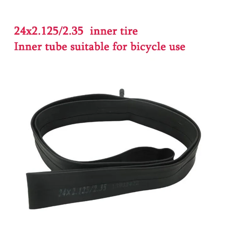 24 Inch Bike Inner Tube 24x1 3/8  or 24x2.125/2.35 or 24x1.75/1.95 Bike Tire Cycling Tire Rubber Tube