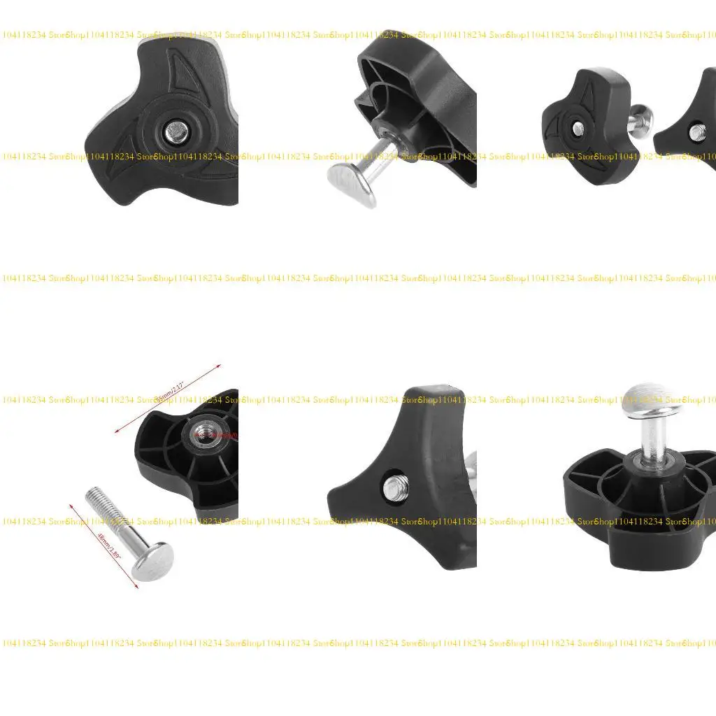 

P9FB Universal Lawnmowers Handle Wing Nut And Bolt Power Equipment Part Garden Tools