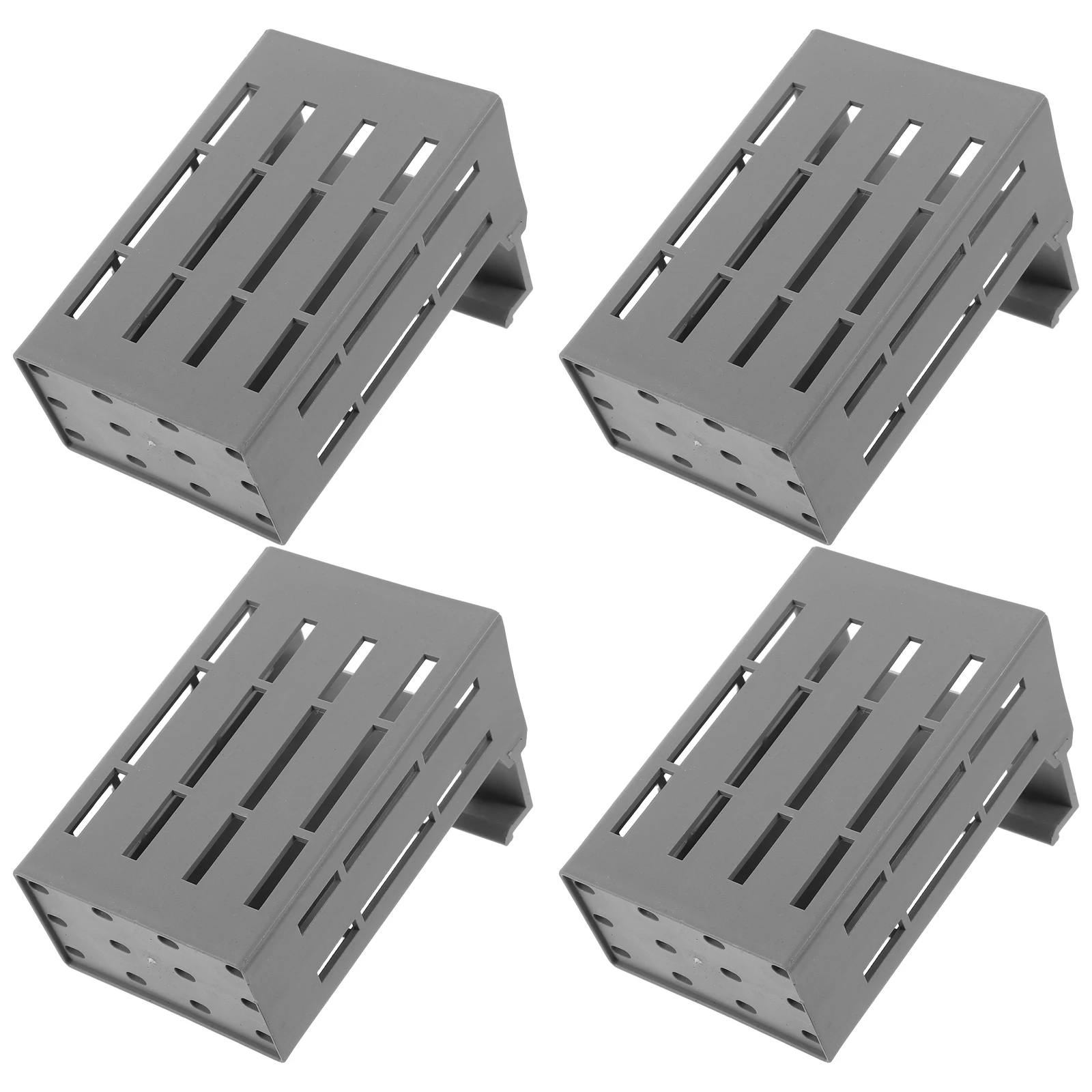 

4Pcs Hanging Aquarium Plant Pots Plastic Small Aquatic Planters for Fish Tank Decoration Fish Aquarium Accessories