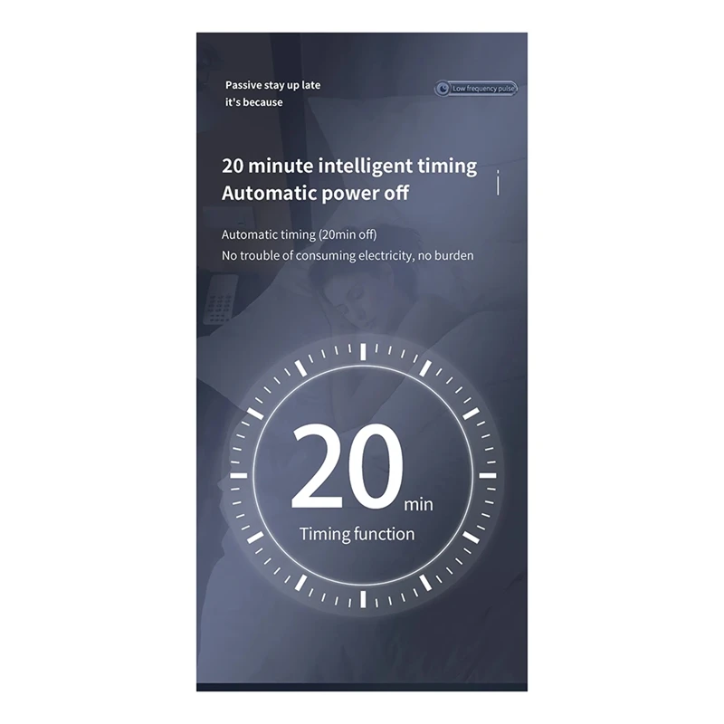 CES Insomnia Electrotherapy Device Fast Sleep Aid Ear Clip Type Relieve Anxiety Depression Migraine Improve Sleeping