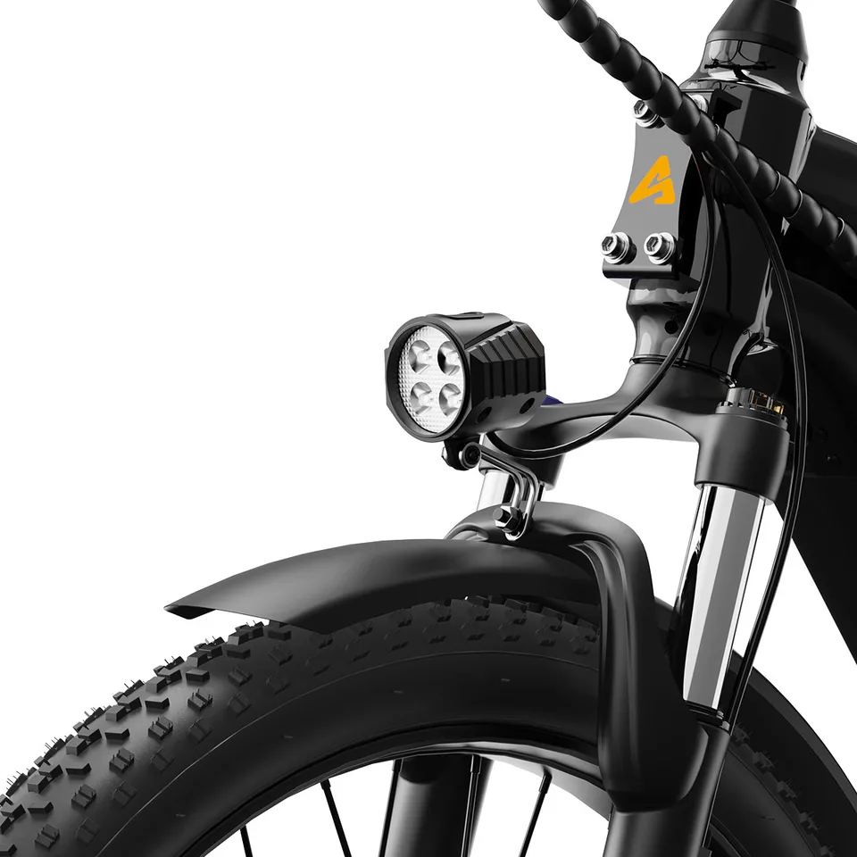 1100W Electric Bike for Adults 20" Ebike, 28 MPH & 85 Miles , 7-Speed Dual Brake image 5
