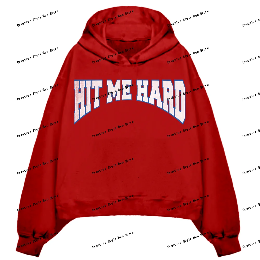 2025 Billie World Tour Concert Hoodies Men's Cotton Hoodie HIT ME HARD AND SOFT Special Session Tops Fans Commemorative Pullover