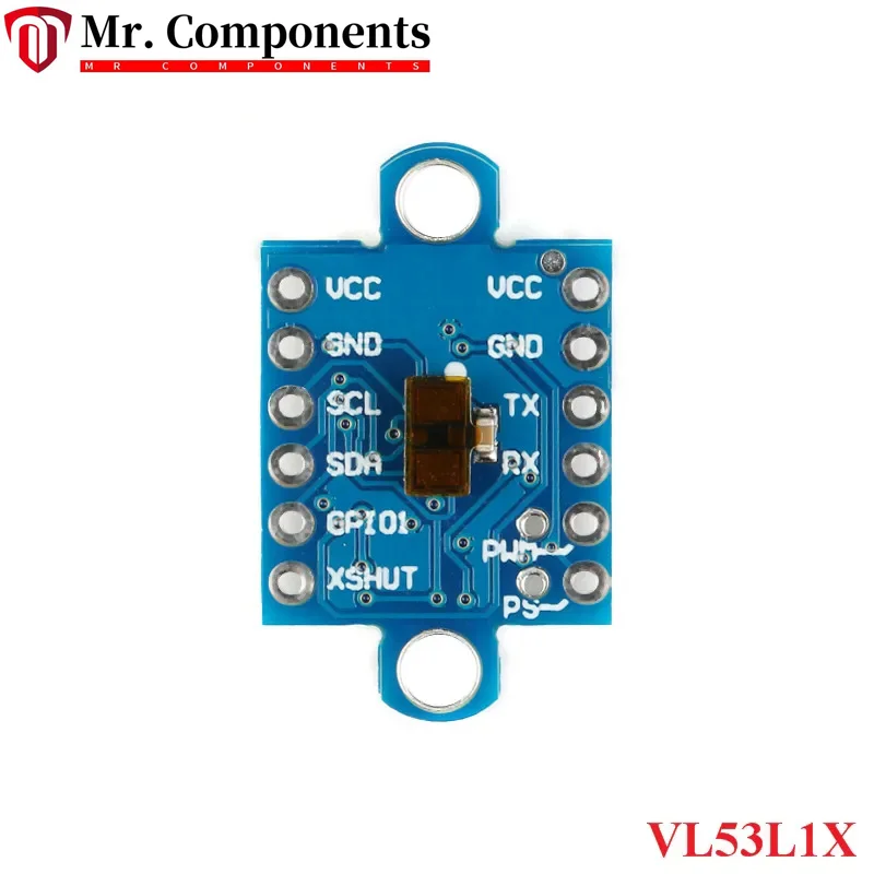 1PCS GY-53 VL53L1X Sensor Module Laser ToF Time Flight Ranging Rang Sensors GY 53 Serial Port PWM Output VL53L1X STM32