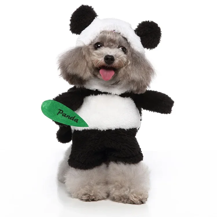 Cosplay Small Dog Funny Upright Pet Costume Halloween Christmas Day Dress Up Standing Dog Costume