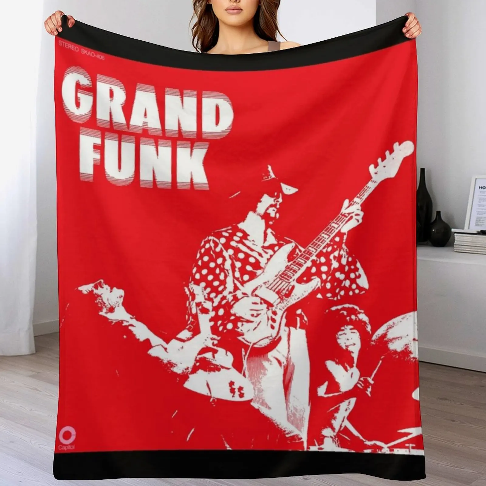 Grand Funk Railroad grand funk Throw Blanket