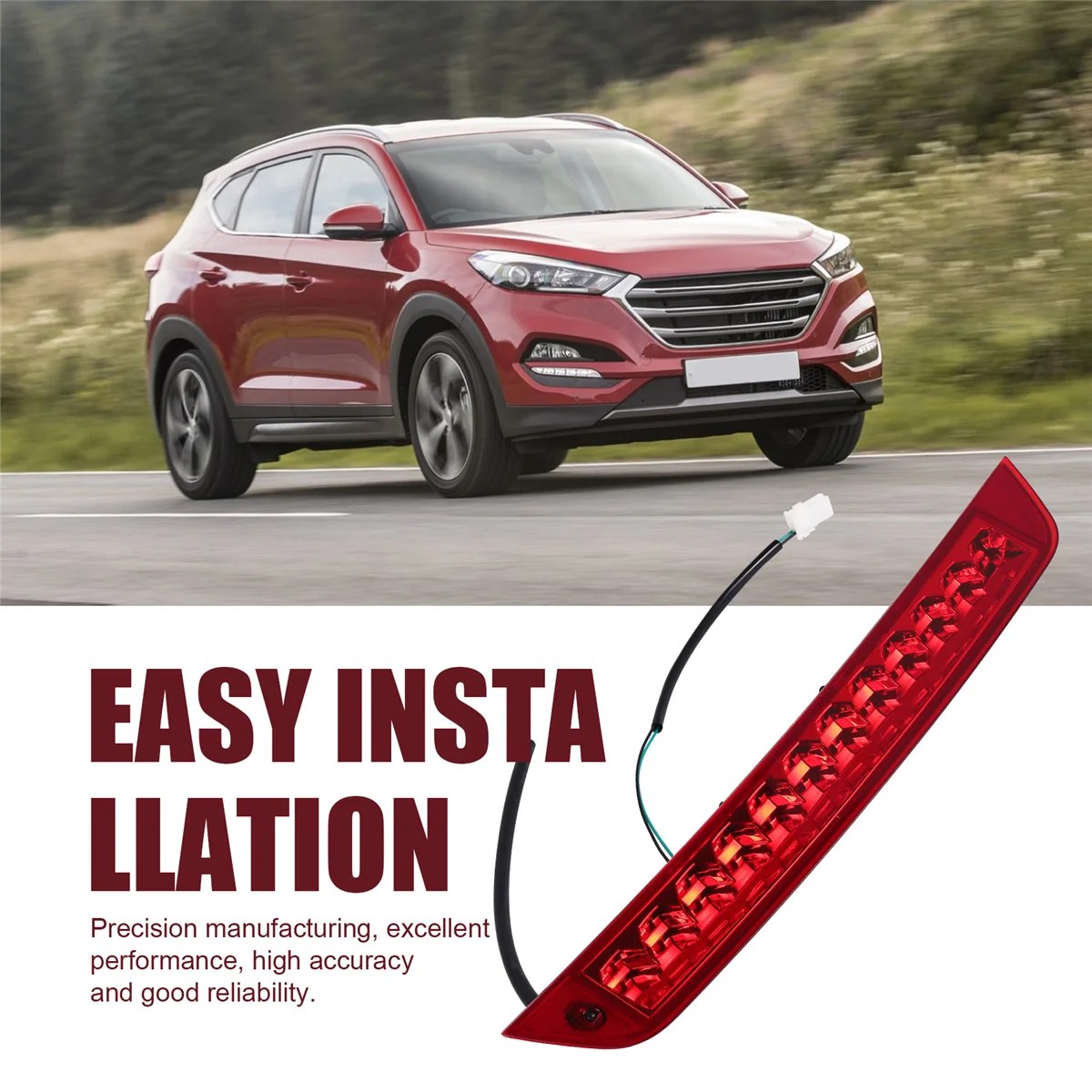 For Hyundai Tucson 2015-2018 Rear Brake Light High Mounted Stop Lamp 3rd Third Brake Light 92700D7000 92700D3000