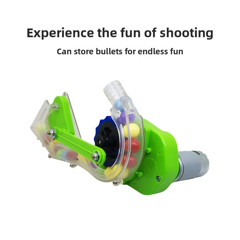 Arcade Shooting Game Launcher for Kids Zombie Shooter Machine Ball Shooting Accessories Universal Transmitter