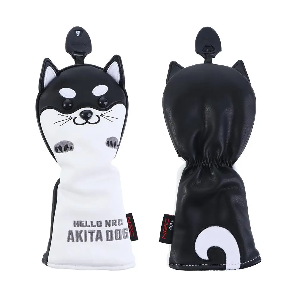 Animal Golf Putter Cover Number Tag Golf Wood Head Covers Golf Club Headcovers Golf Club Headcover Wood Headcover
