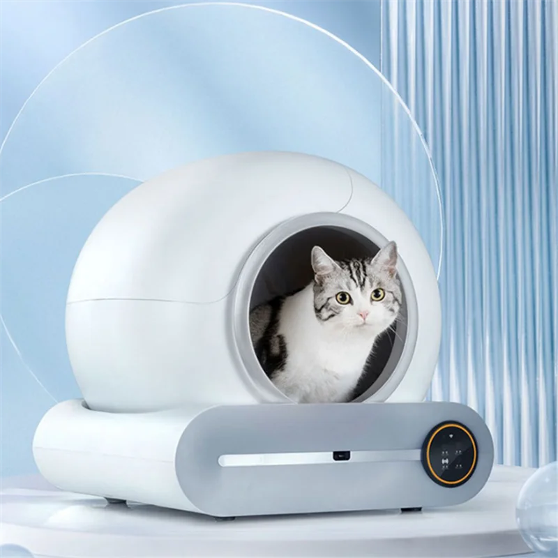 new design cat weight .ing Large Automatic App Control Automatic Cat Toilet Self Cleaning Cats Sandbox Smart . Box