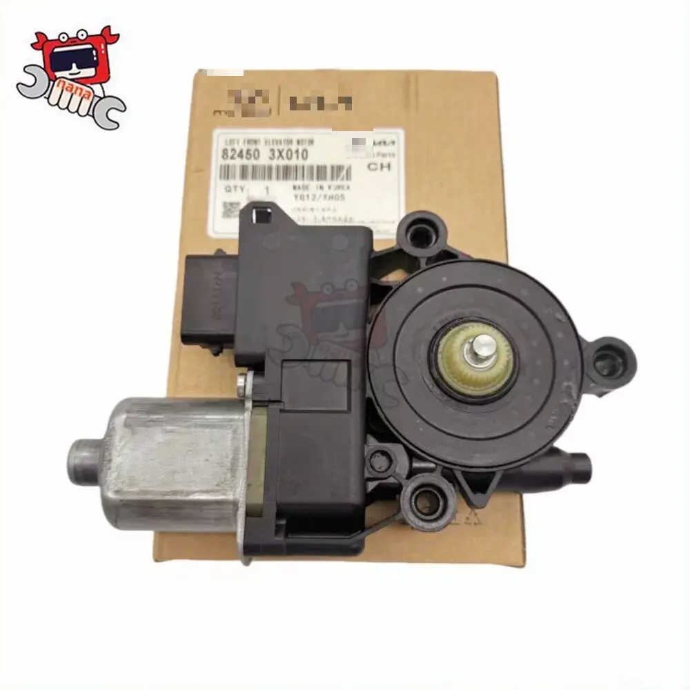 

Двигатель подъема окна передней левой двери LH 824503X010 82450-3X010 для Elantra 2011-2015, двигатель управления стеклом, запасная часть автомобиля