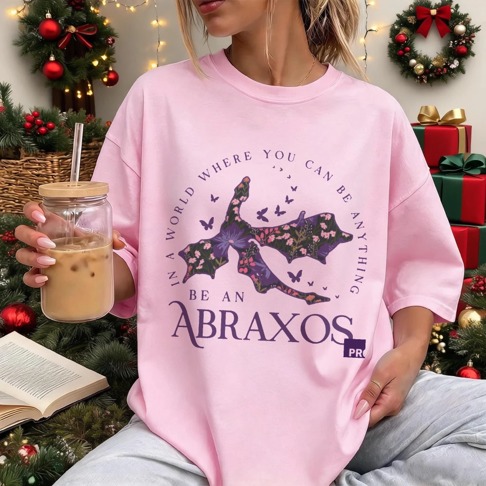 Abraxos Wyvern Throne Of Glass Merch SJM Merch Sarah J Maas Be Kind Shirt Abraxos Cotton Tee Bookish Top Fantasy Book Fans Gift