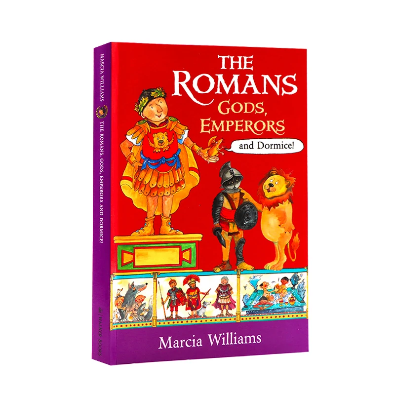 

The Romans Gods, Emperors and Dormice, Children's books aged 8 9 10 11 12 English book, Graphic Novels 9781406384048