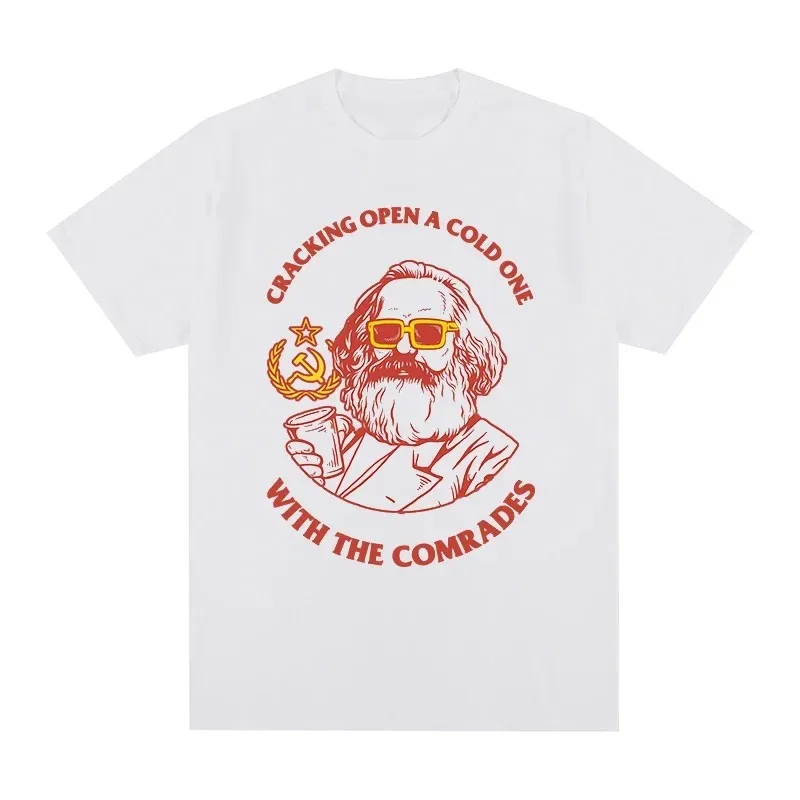 2026 Marx T-shirt Marxism Engels Lenin Stalin Vintage Men T shirt New TEE TSHIRT Womens Tops Size S-4XL