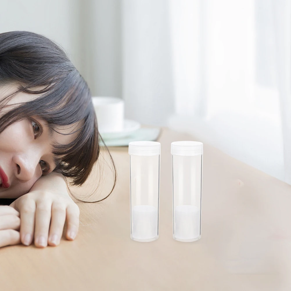 20 Pcs Coin Storage Box Collection Collecting Tubes Supplies Holder Case with Cover