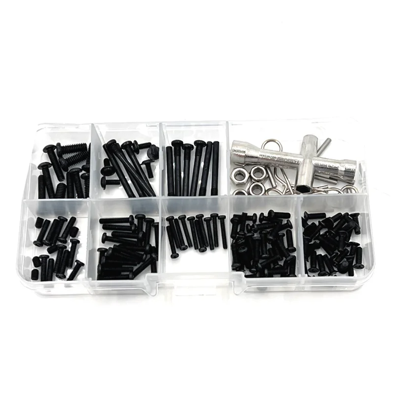 Remote Control Car Parts Original Car Modification Metal Modification Screw Tool Box Kit Fit For MJX 14209 14210