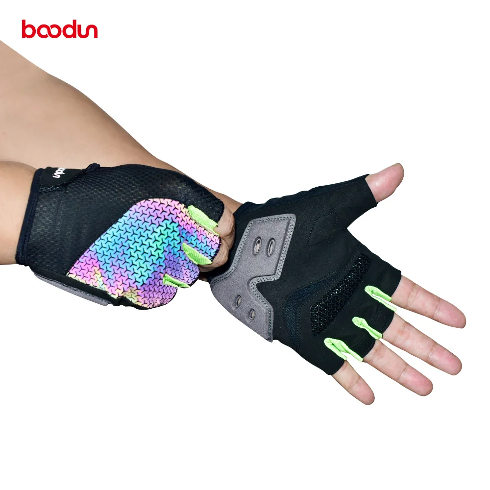 

New Cycling Bicycle Gloves Half Finger Gym Gloves Women Mitten Breathable Anti-slip Glove Fitness Sport Training Gloves