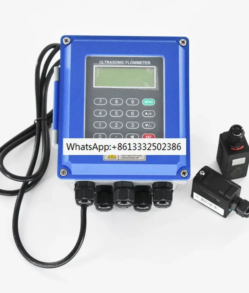 

Wall mounted ultrasonic flow meter TUF-2000B Ultrasonic water meter DN25-100mm high temperature transducer
