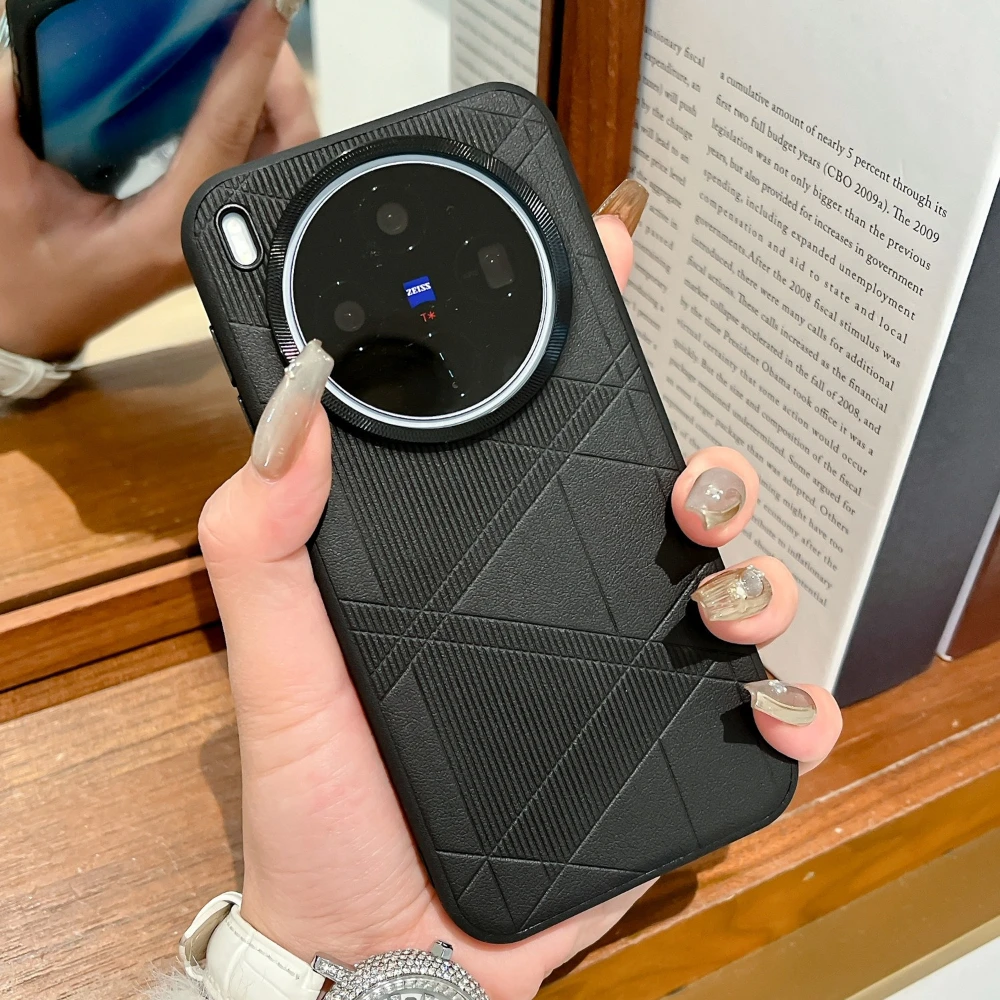 

For Huawei Honor Magic 8 7 6 Pro 8Pro Luxury Matte Texture Phone Case, Simple Pattern All-inclusive Shockproof Anti-drop Cover