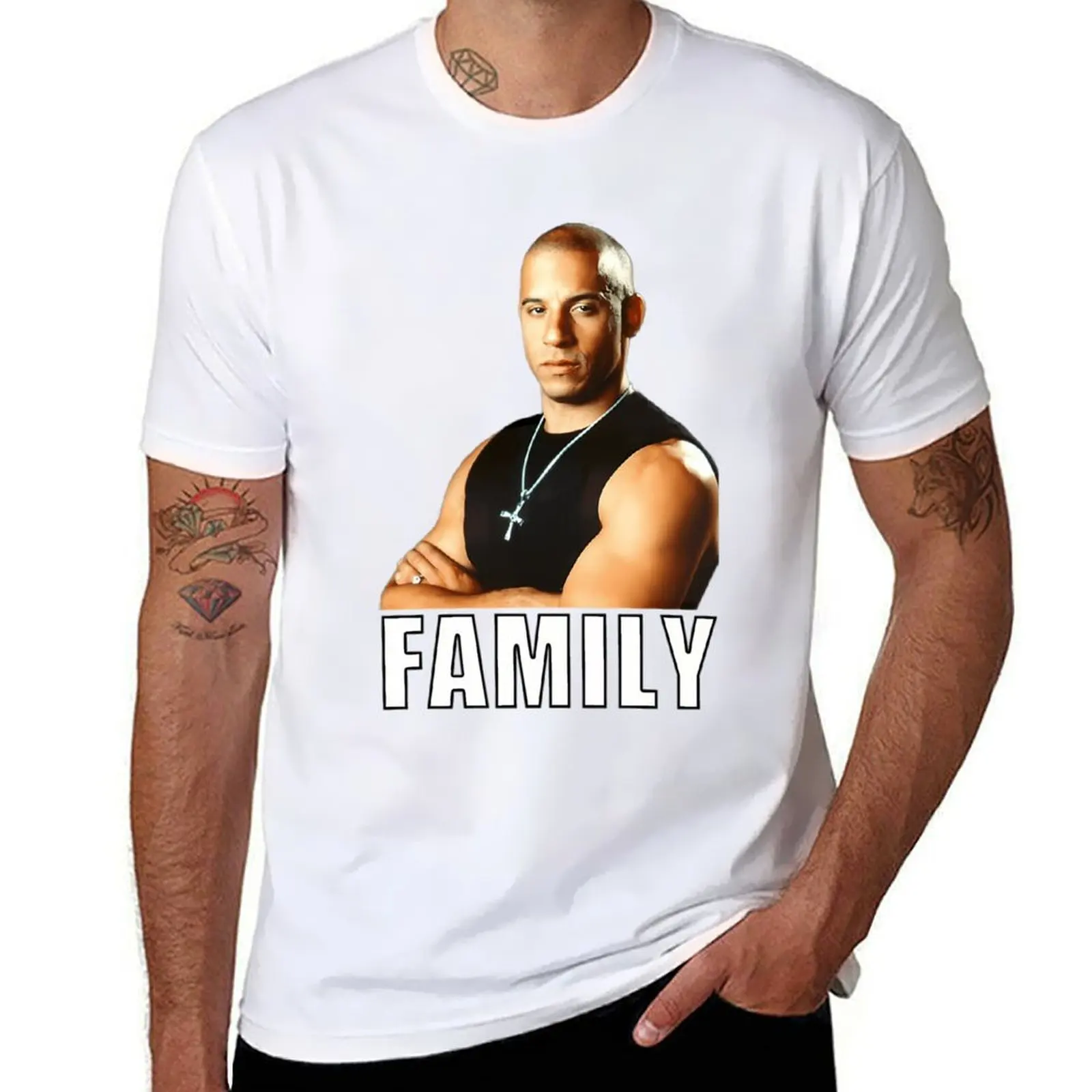 

Dom Toretto Fast And Furious Family T-Shirt man t shirts for men cotton t shirt man T-Shirt