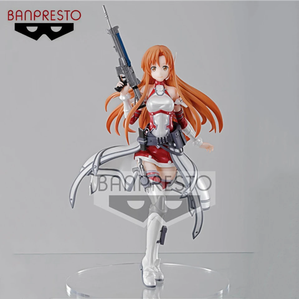 Glazovin Original BP Japanese Genuine Sword Art Online Alicization Asuna  Yuuki PVC Sao Ggo Action Figure Collectible Model Toys