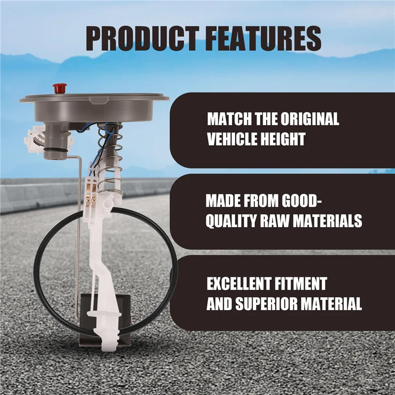 

Driver Left Fuel Tank Sending Unit For BMW E65 E66 745I 745Li 750I 750Li 760I 760Li Alpina B7 Base 2002-2008 RWD