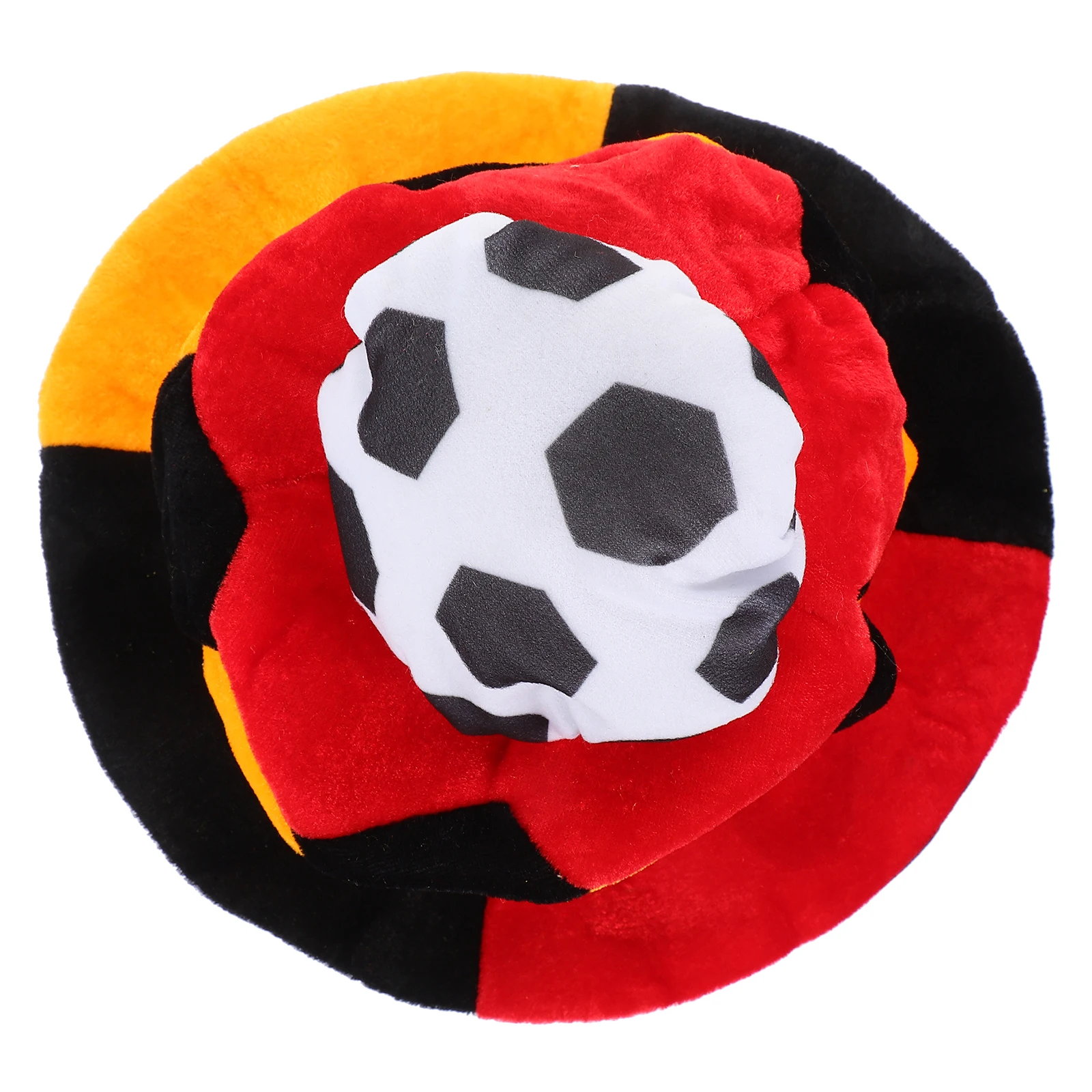 

Football Cap Costume Hat Competition Headdress Soccer Hats Woolen Fans Caps Decor Mother