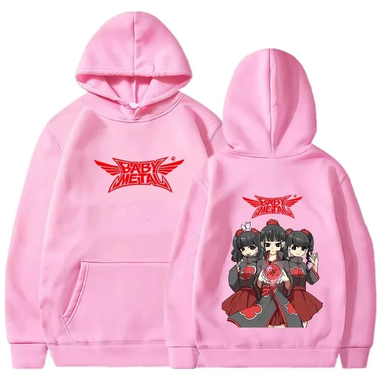 2025 هوديي معدني للأطفال، سويت شيرت بأكمام طويلة مطبوع عليه الرسوم المتحركة للرجال، سويت شيرت نسائي كاجوال للشارع #5