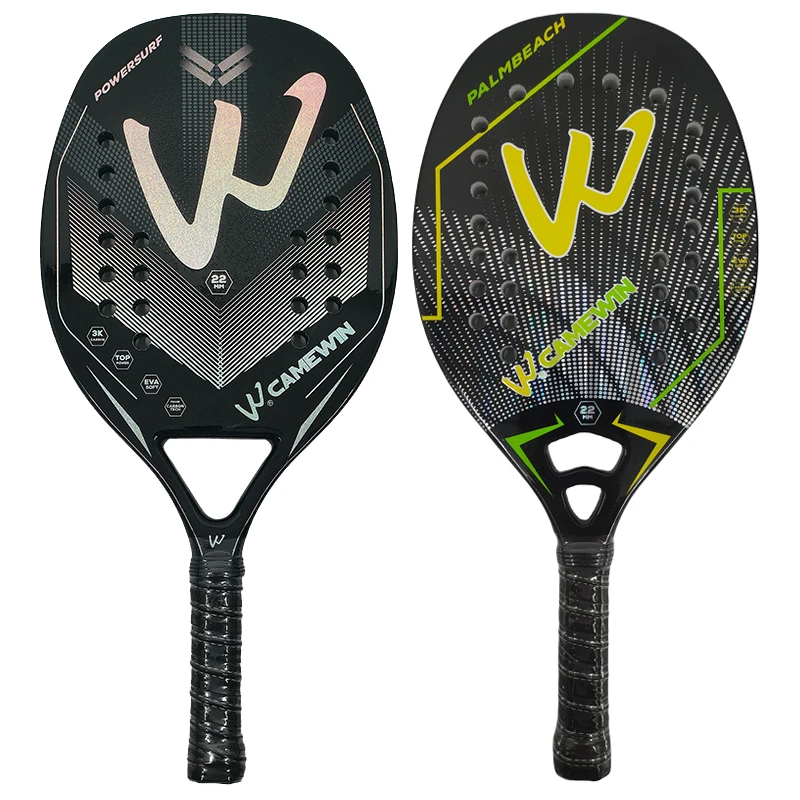 camewin-3k-beach-tennis-racket-full-carbon-fiber-rough-surface-outdoor-sports-racket-for-men-women-adult-tennis-racket-the-new