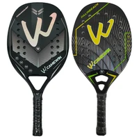 Camewin 3K Beach Tennis Racket Full Carbon Fiber Rough Surface Outdoor Sports Racket For Men Women Adult Tennis Racket The New