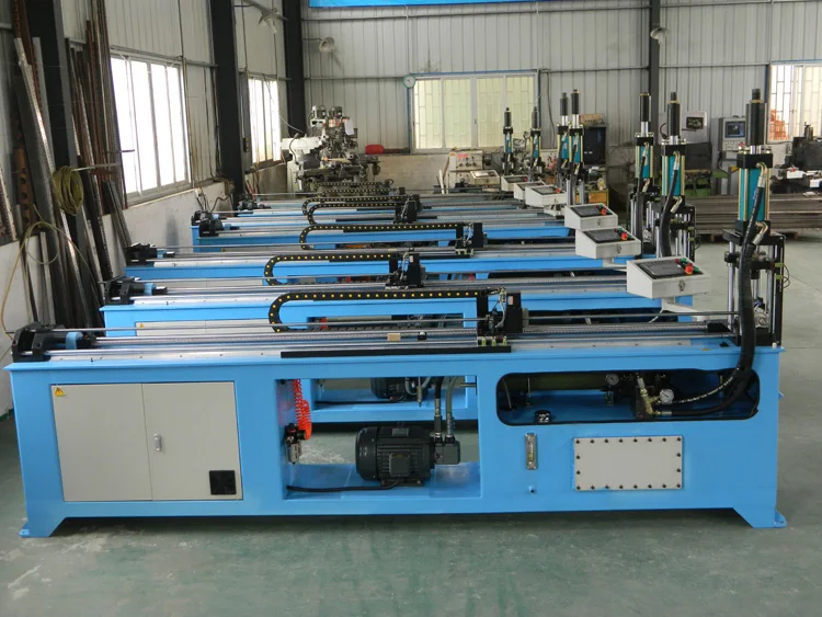 Automatic Hydraulic Punching Machine for Steel Pipe Hole Punching
