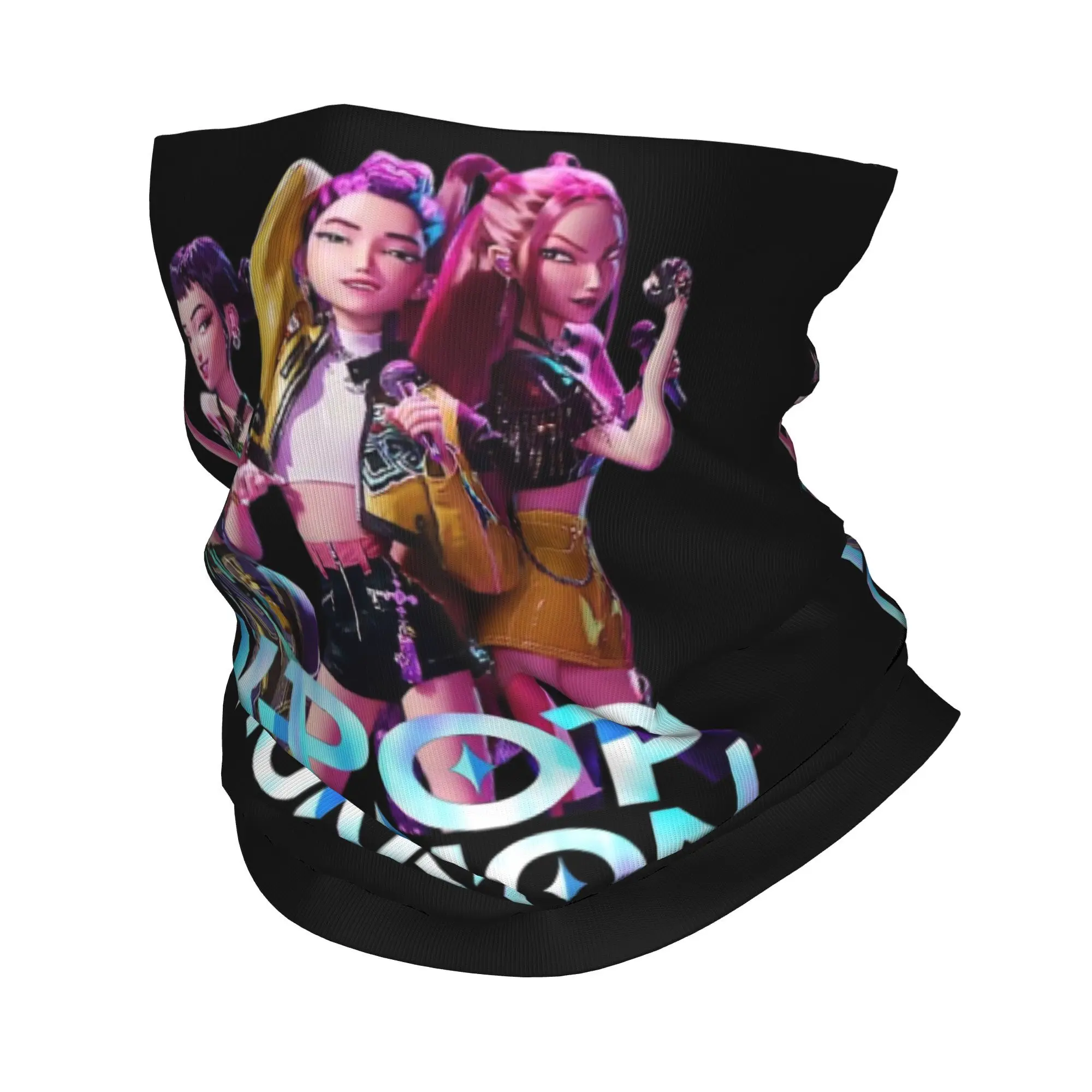 

Huntrix Bandana Neck Cover Printed Magic Scarf Multifunctional Face Mask Cycling Unisex Adult Breathable