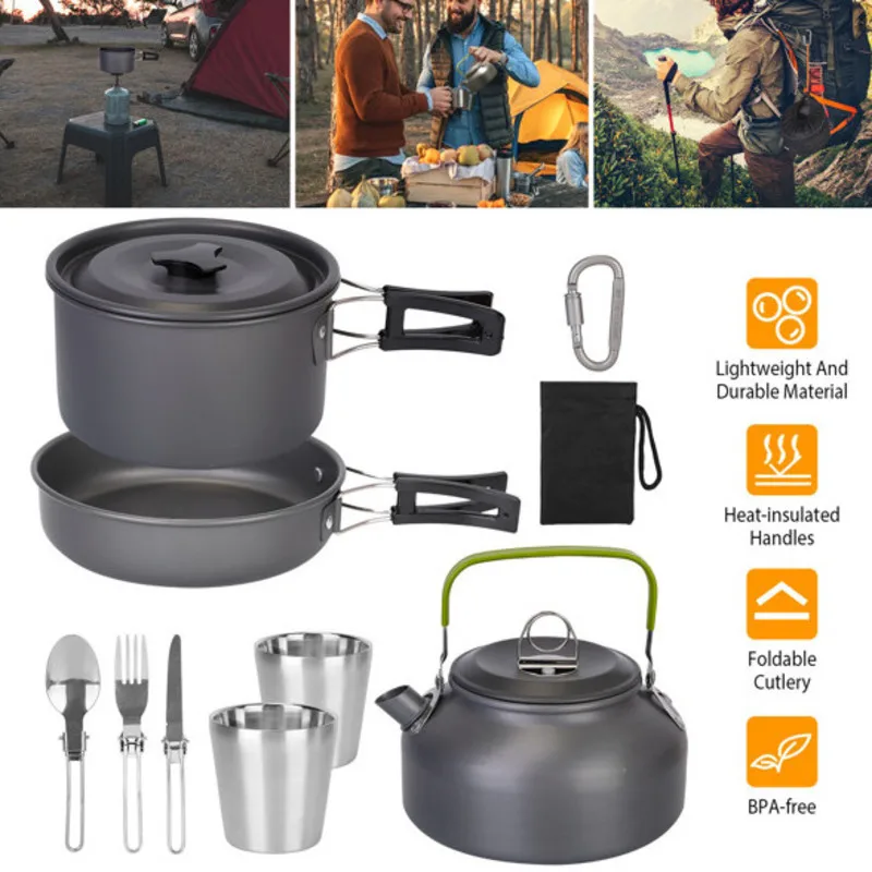 12 P Cs Camping Coo… - image