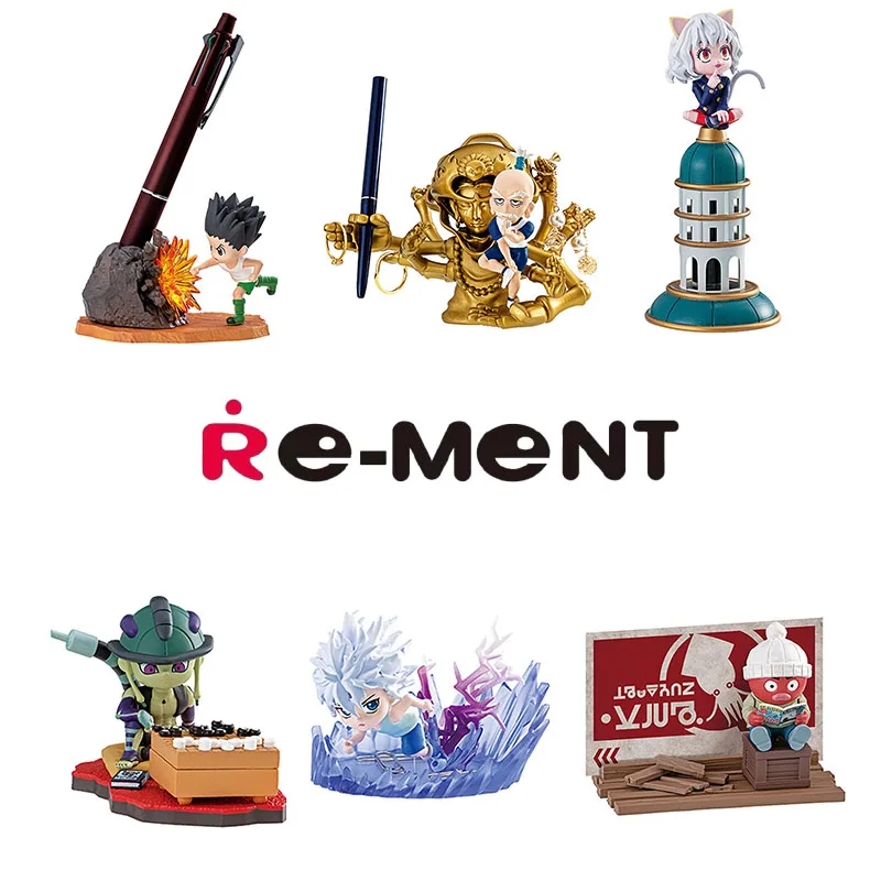 

Re-Ment DesQ Hunter x Hunter Desktop Hunter Collection Vol 3 Mini Diorama Figure Genuine Blind Box Desk Ornament Decor