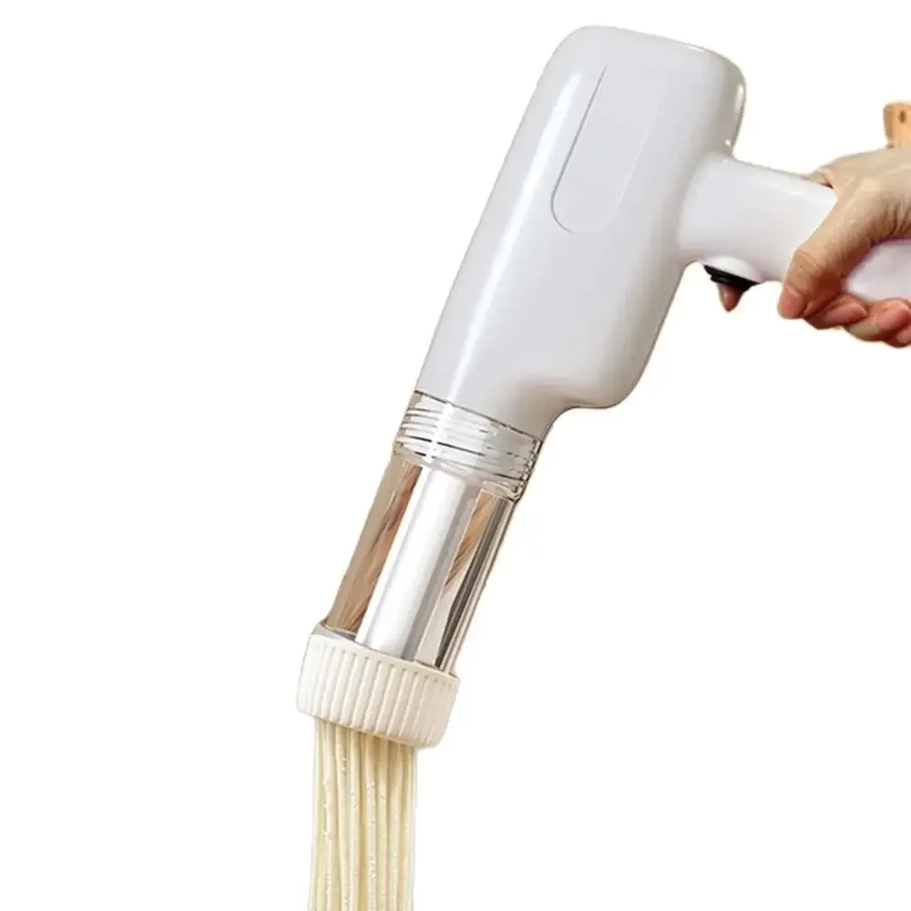 

Handheld Noodle Machine Intelligent Dough Press Rolling Small Food Kitchen Household Cordless Pasta Maker 5 Pasta Shap