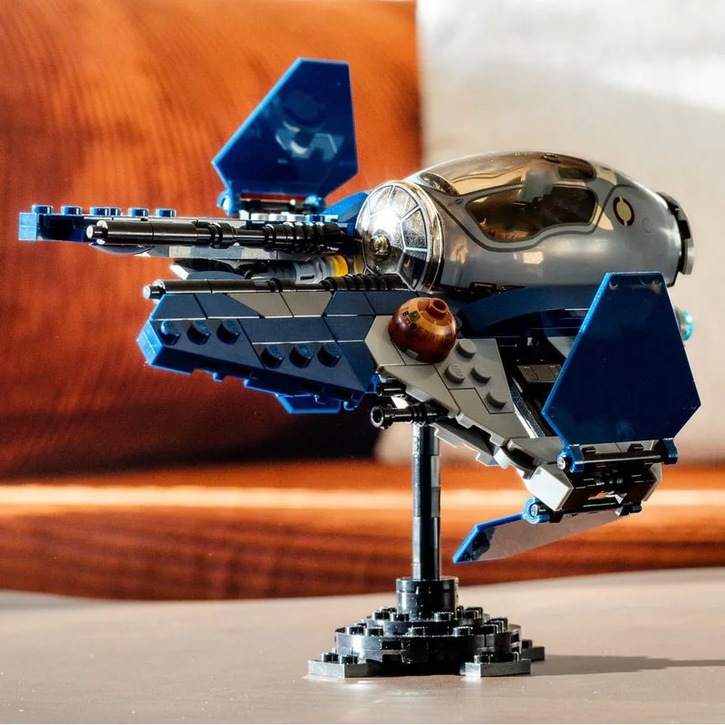 MOC-246925 MOC Interceptor Brick Toy Gift Blocks Expansion Spaceship Set Building Blocks Toy Creative Space War Set 360PCS - view 2
