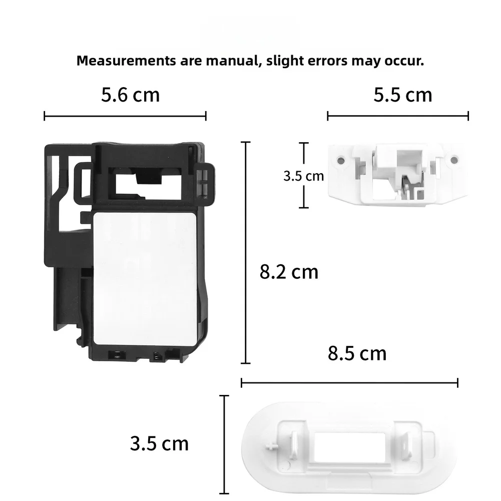 Door Lock Switch Kit for GE Washers Compatible with for top Load Models WH01X27954 WH01X24381 WH02X24399 Black White