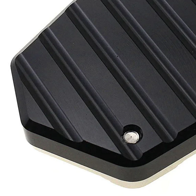 Motorcycle Kickstand Extension Plate Foot Side Stand Enlarge Pad for Augusta TV800 800SCS(Black) image 6